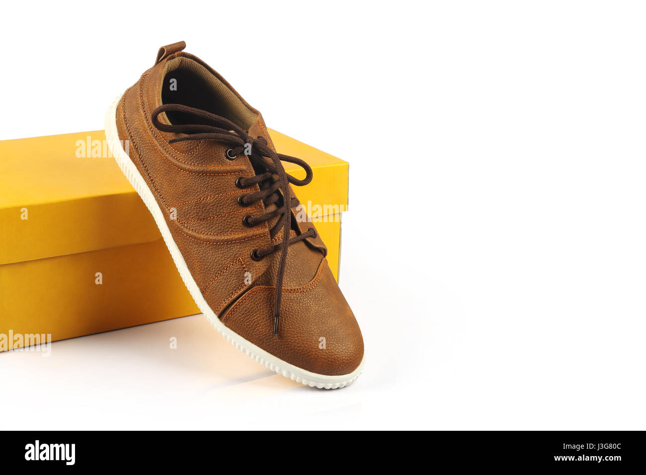 Indian Made Shoe Stock Photo Alamy