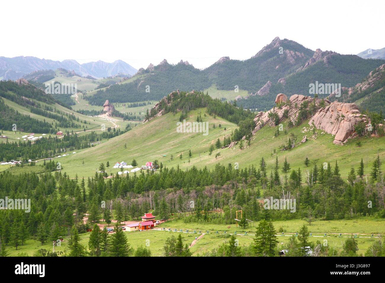 gorkhiterelj national park at ulaanbaatar , mongolia Stock Photo Alamy