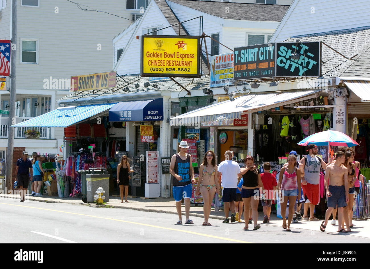 Hampton Beach, New Hampshire Stock Photo Alamy