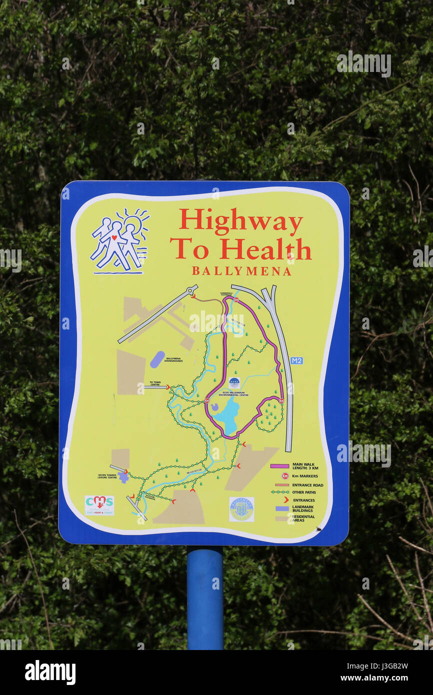 Highway To Health Sign Stock Photo Alamy Highway To Health Sign Stock Photo Alamy