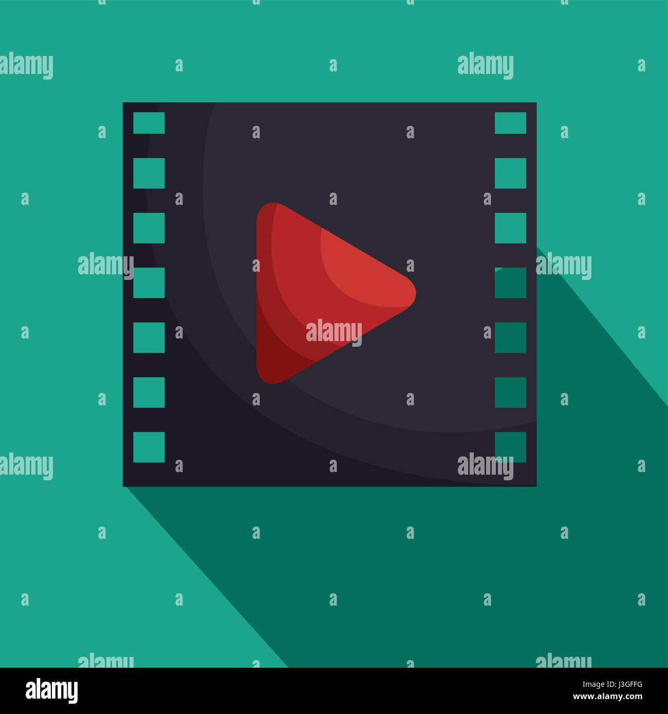 media film tape icon Stock Vector Image & Art - Alamy