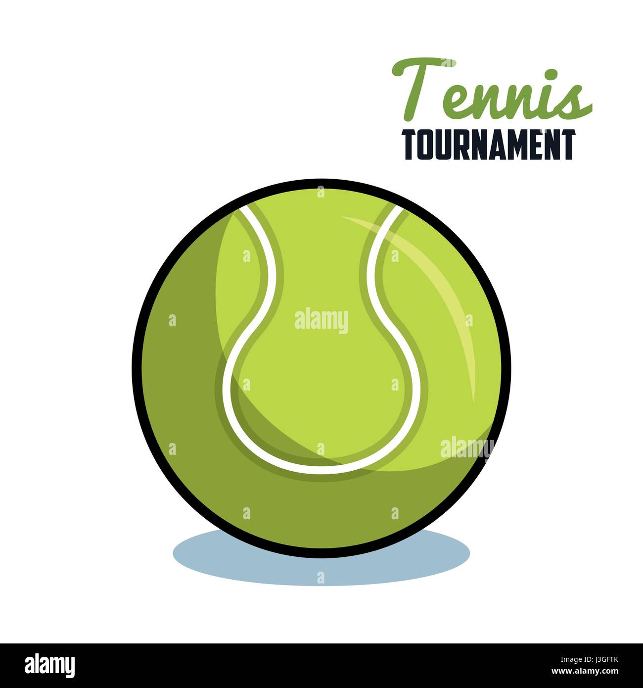 tennis sport ball isolated icon Stock Vector Image & Art - Alamy