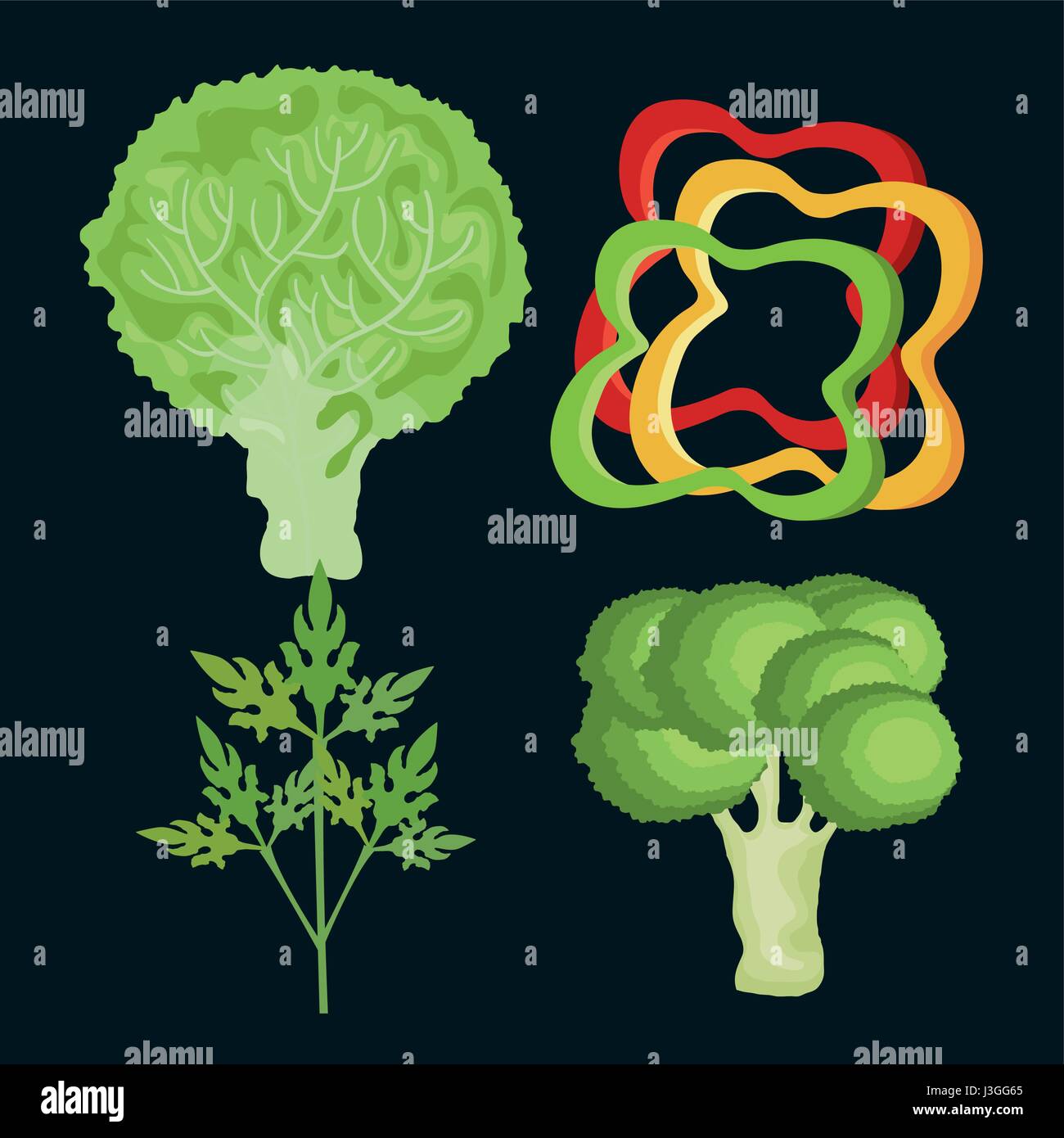 healthy food vegan icons Stock Vector Image & Art - Alamy