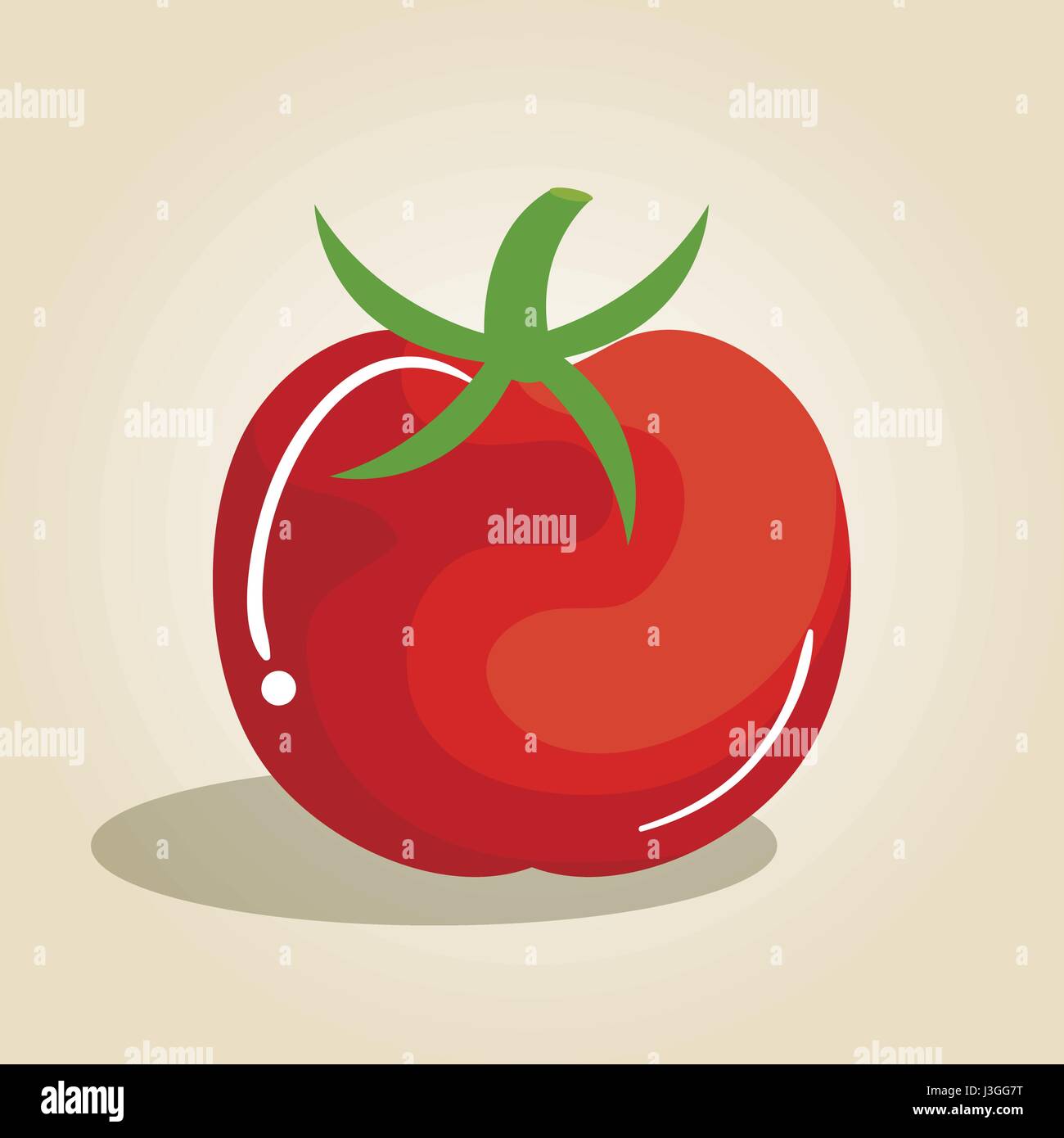 tomato fresh and healthy vegetable Stock Vector Image & Art - Alamy