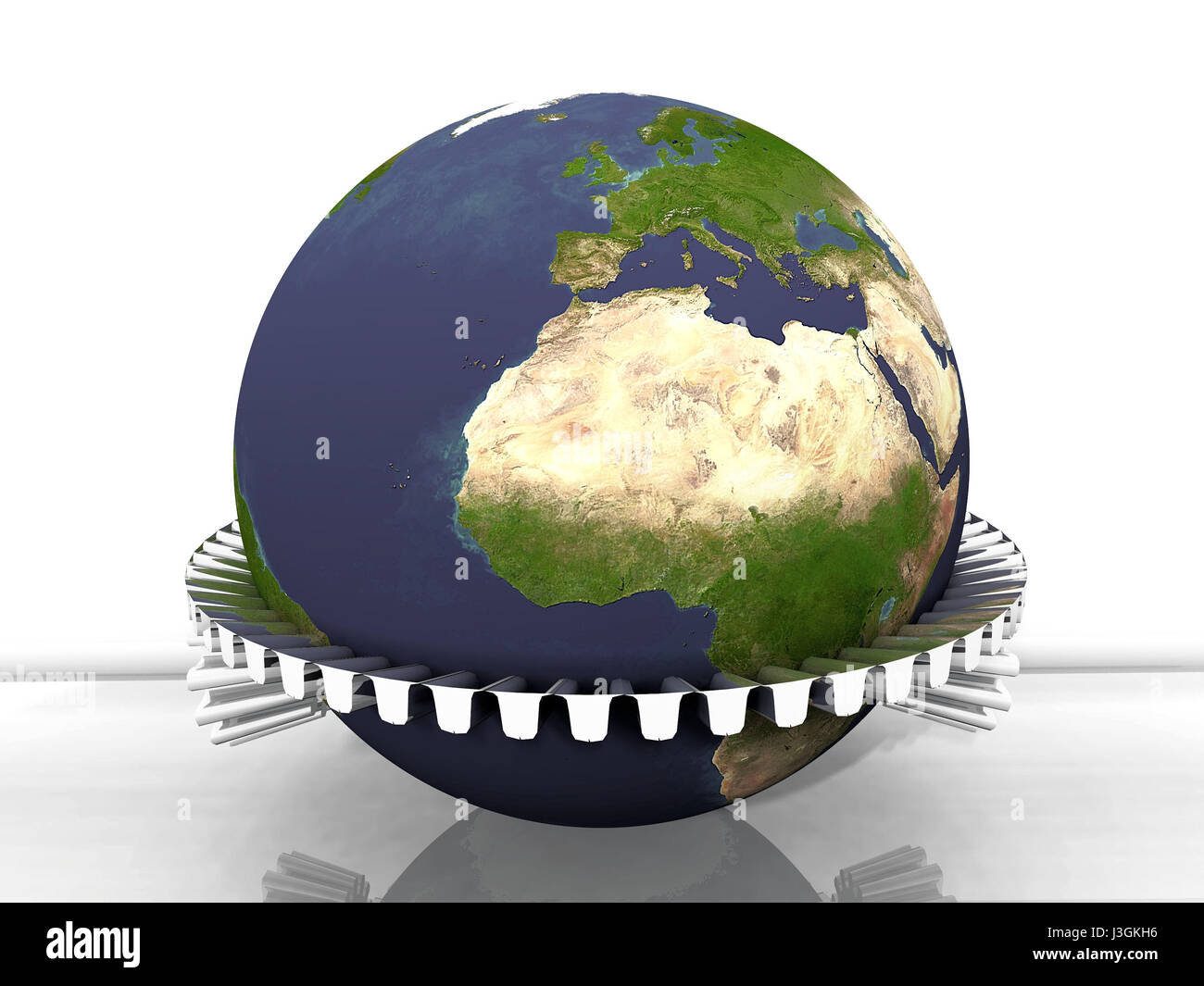 Roll on a map hi-res stock photography and images - Alamy