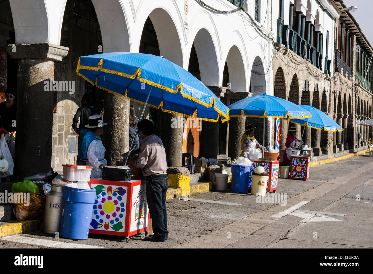 Plaza de armas ayacucho city hi-res stock photography and images - Alamy