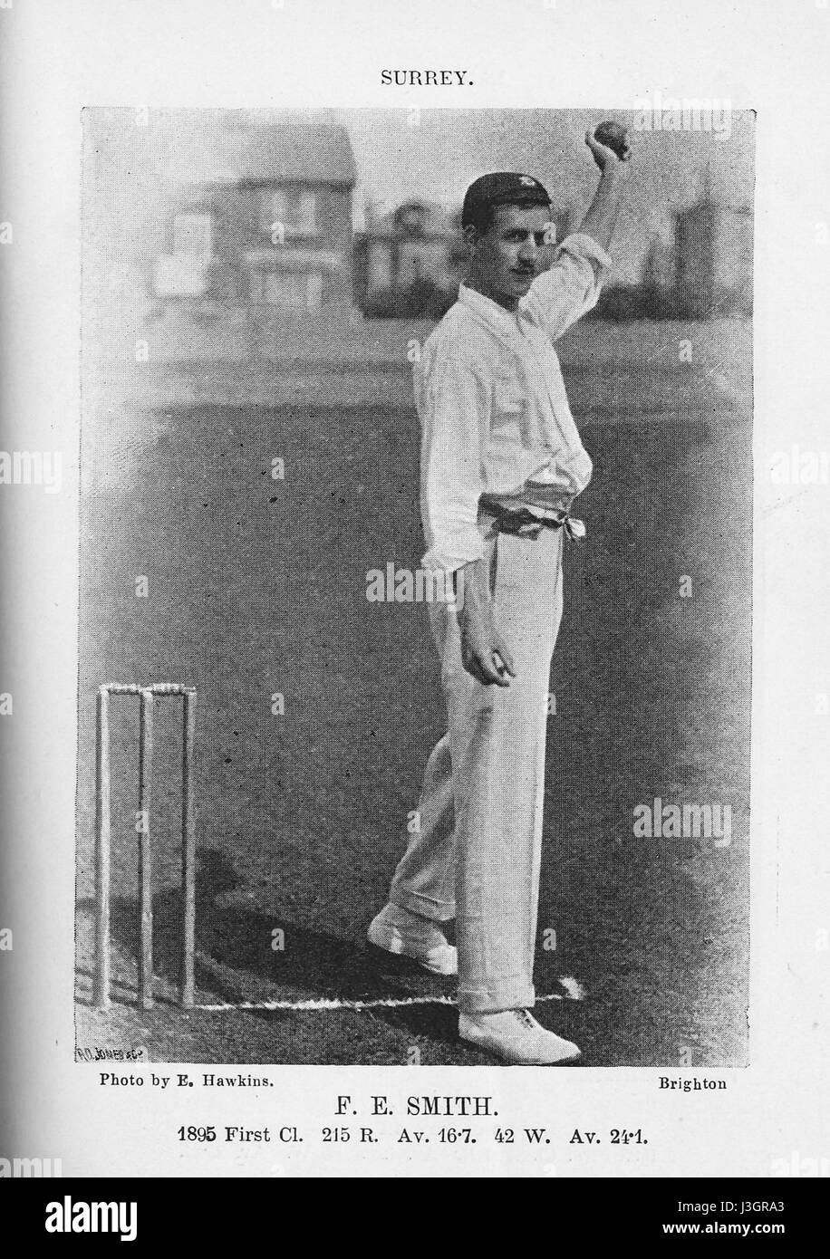 Frank Smith umpire Stock Photo