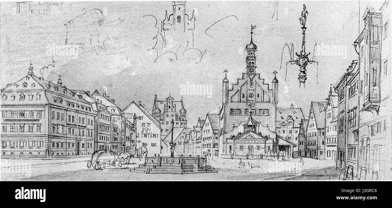 FriedrichHohlbach(1850) Stock Photo