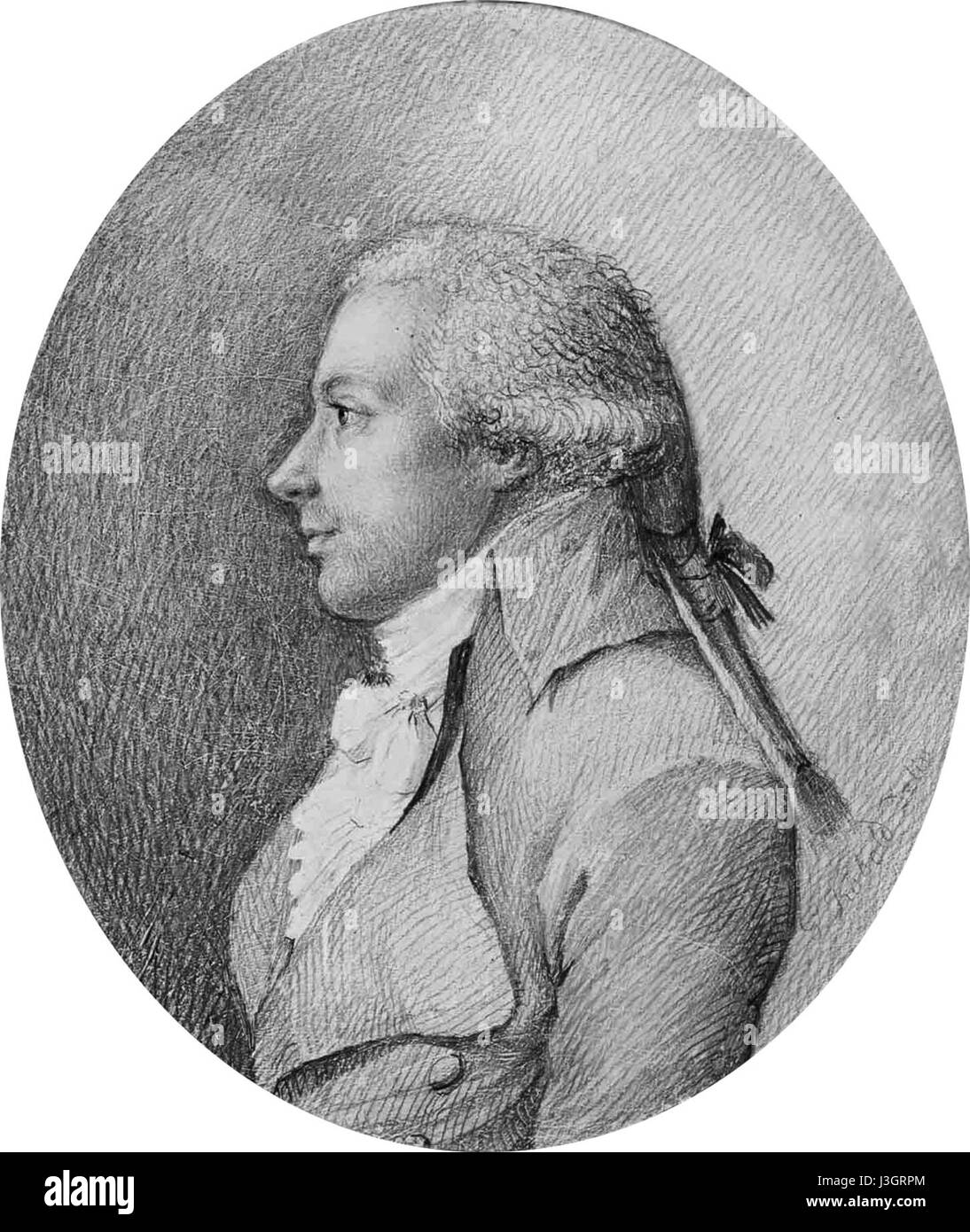 Friedrich Ludwig von Bohlen (Gnatzkow, 1760 1828 Carlsburg), by Johann Werner Kobold Stock Photo
