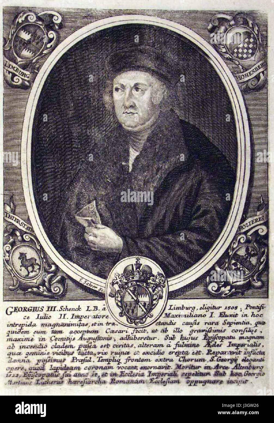 Georg Schenck von Limpurg Stock Photo