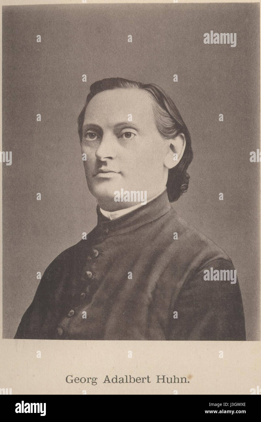 Georg Adalbert Huhn JS Stock Photo - Alamy