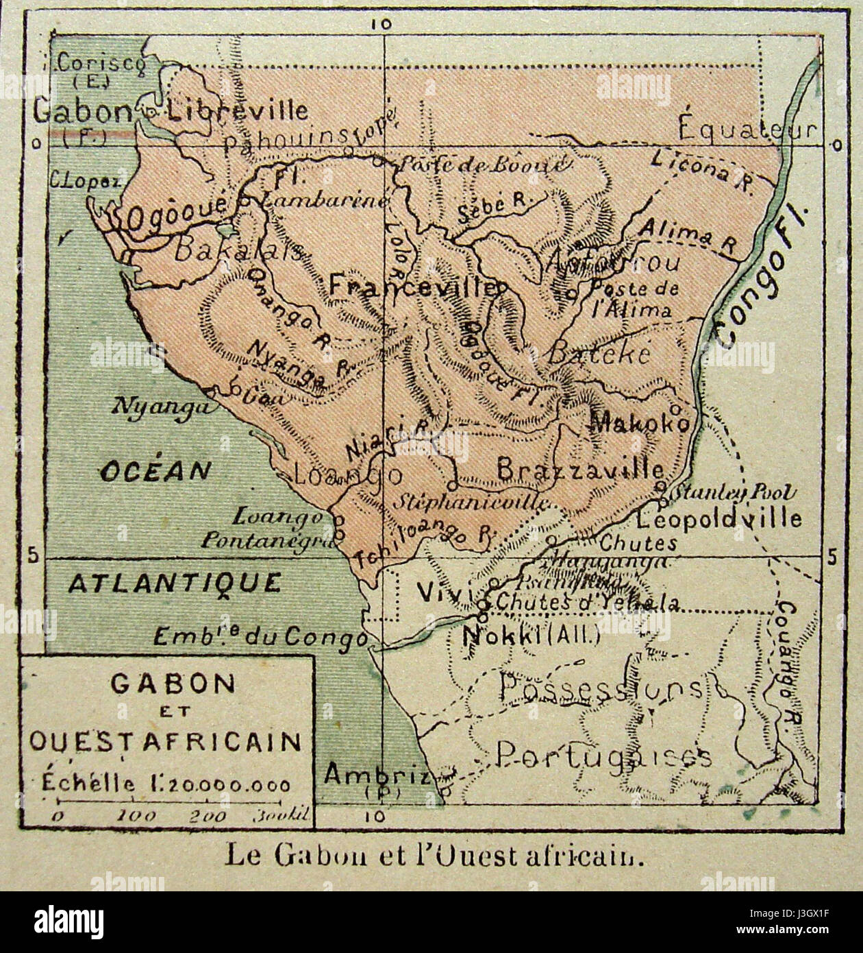 History of gabon hi-res stock photography and images - Alamy