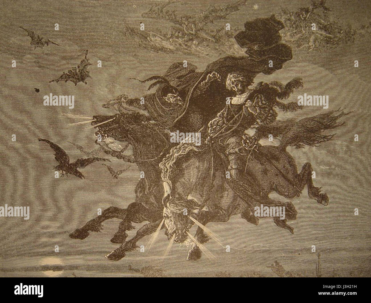 Faust et mephistopheles Stock Photo - Alamy