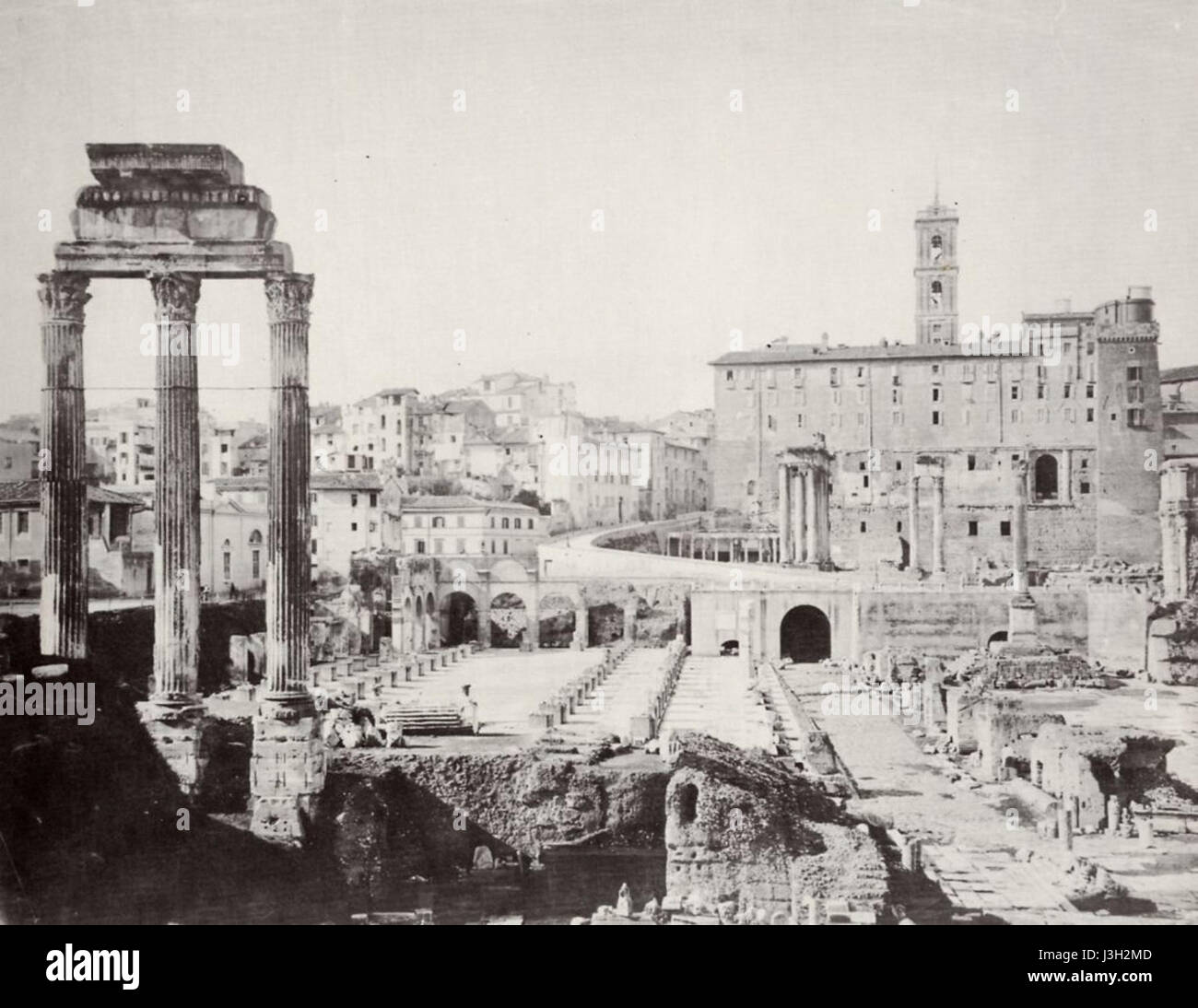 Forum romanum map hi-res stock photography and images - Alamy