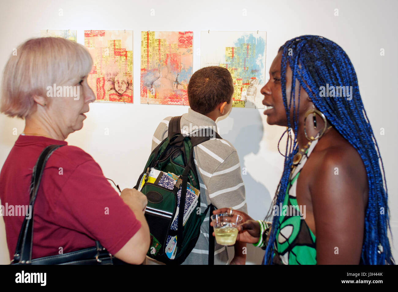 Miami Florida,New World School of the Arts,art artwork gallery