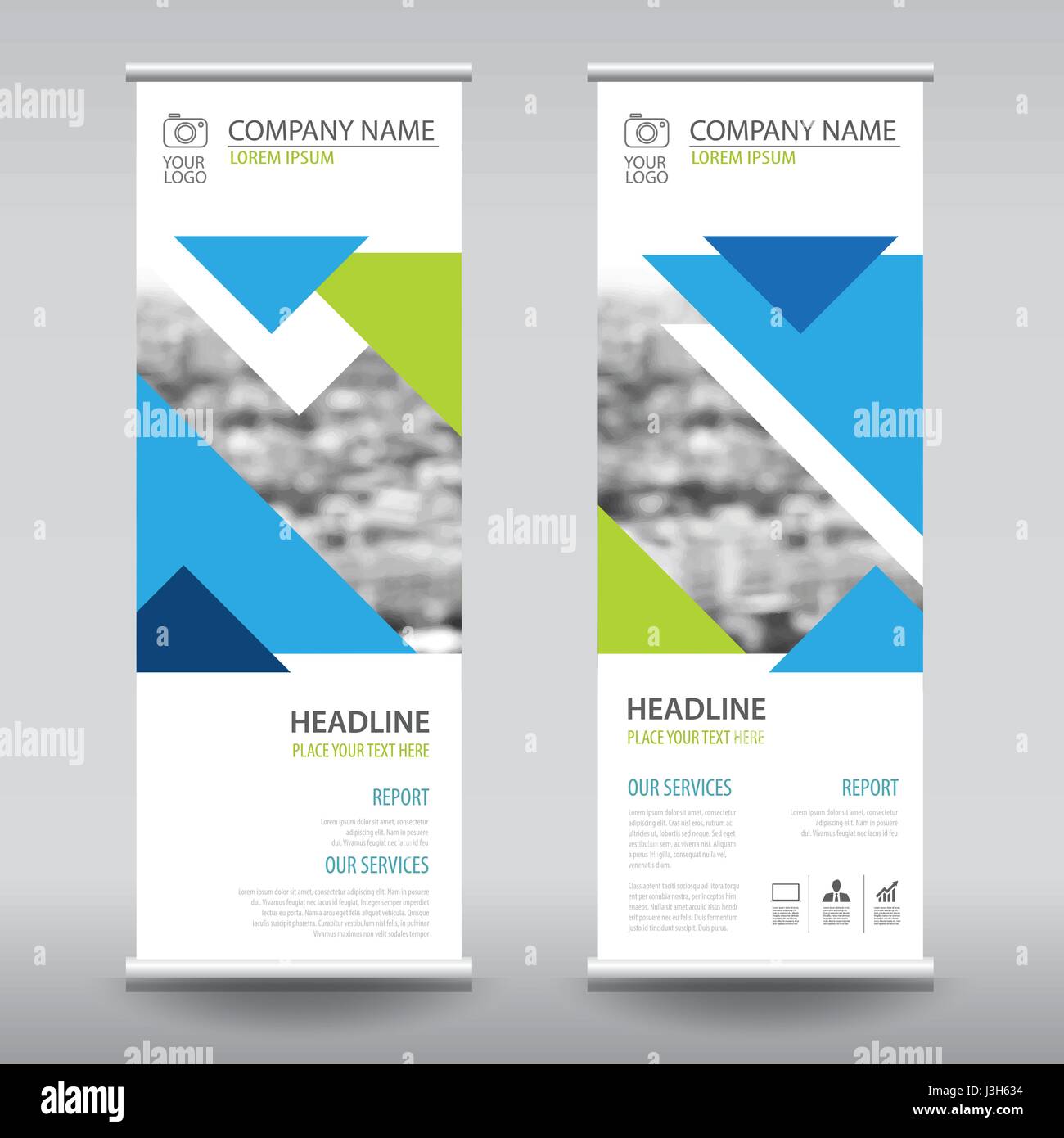 roll up business brochure flyer banner design vertical template vector,  cover presentation abstract geometric background, modern publication  x-banner Stock Vector Image & Art - Alamy