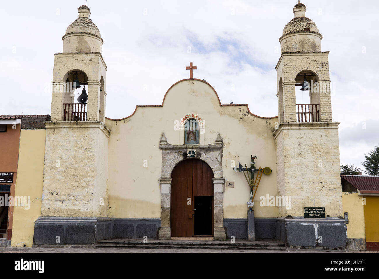 Virgin of the Pilar church in Ayacucho city, Peru Stock Photo Alamy