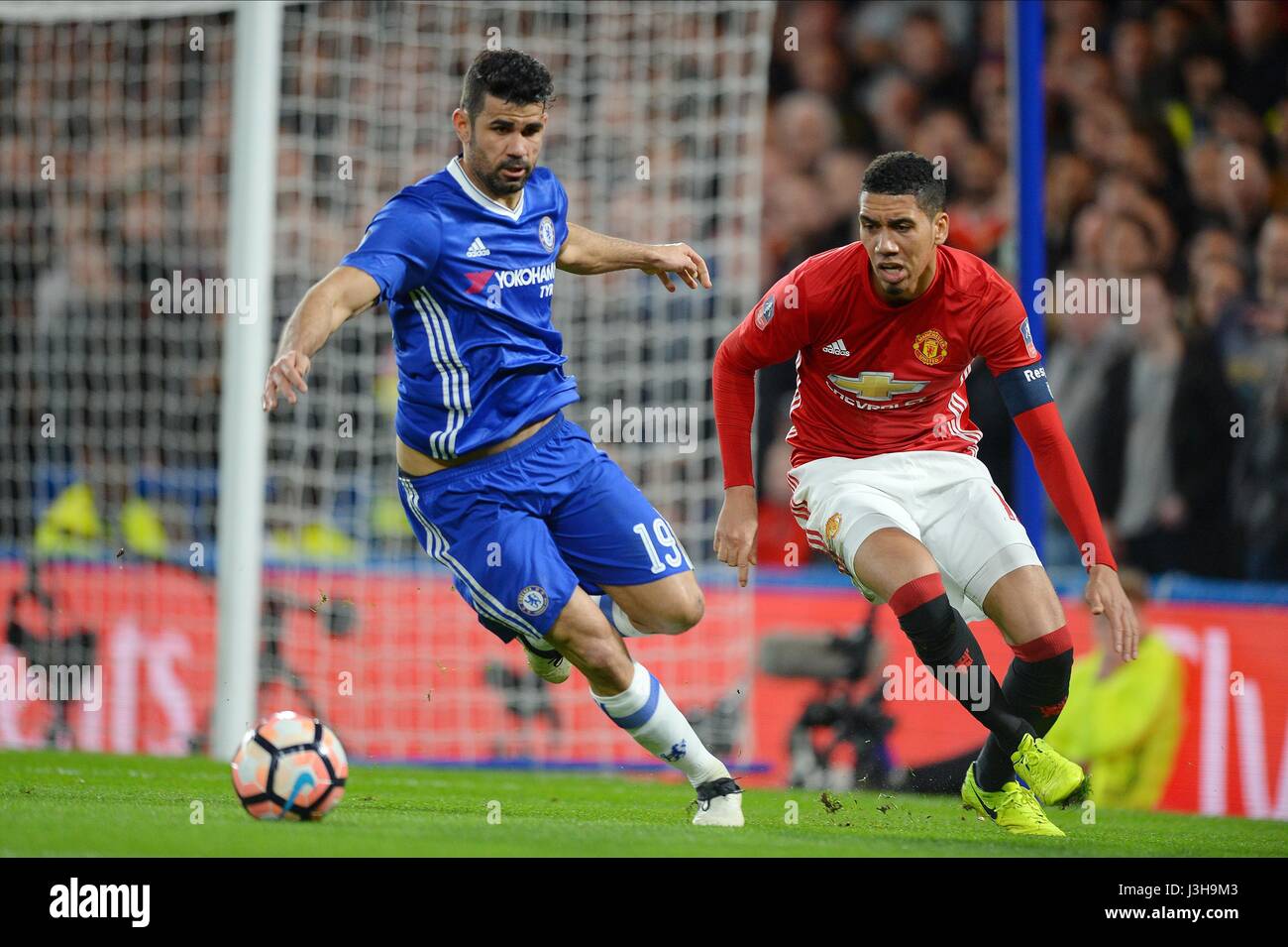 DIEGO COSTA OF CHELSEA IS CHAL CHELSEA V MANCHESTER UNITED STAMFORD ...