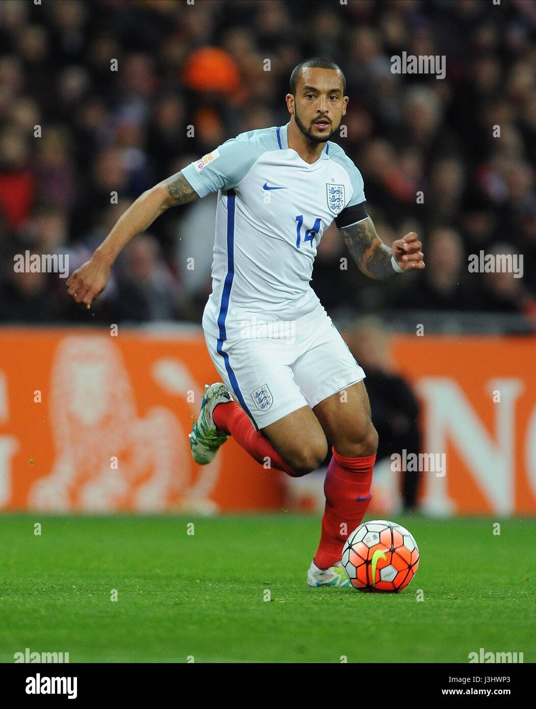 Walcot England THEO WALCOTT OF ENGLAND ENGLAND V HOLLAND WEMBLEY STADIUM LONDON ...