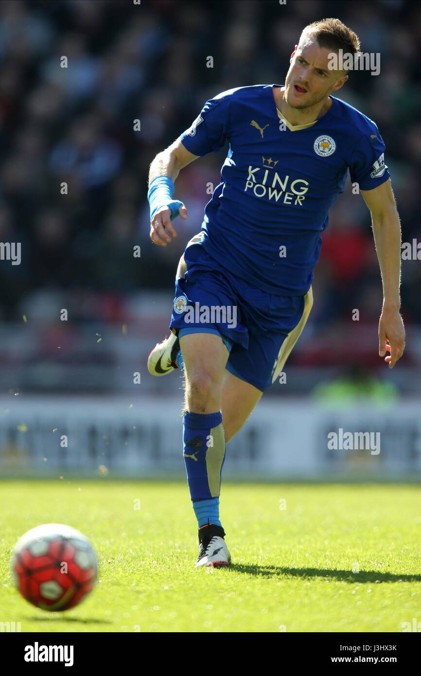 JAMIE VARDY LEICESTER CITY FC LEICESTER CITY FC SUNDERLAND STADIUM OF