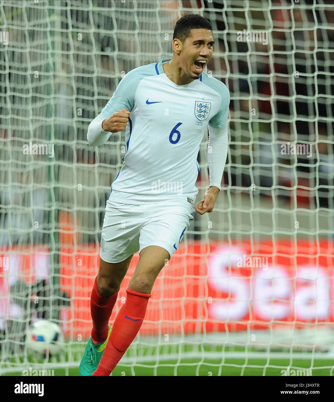 Chris Smalling Of England Cele England V Portugal Wembley Stadium Stock Photo Alamy