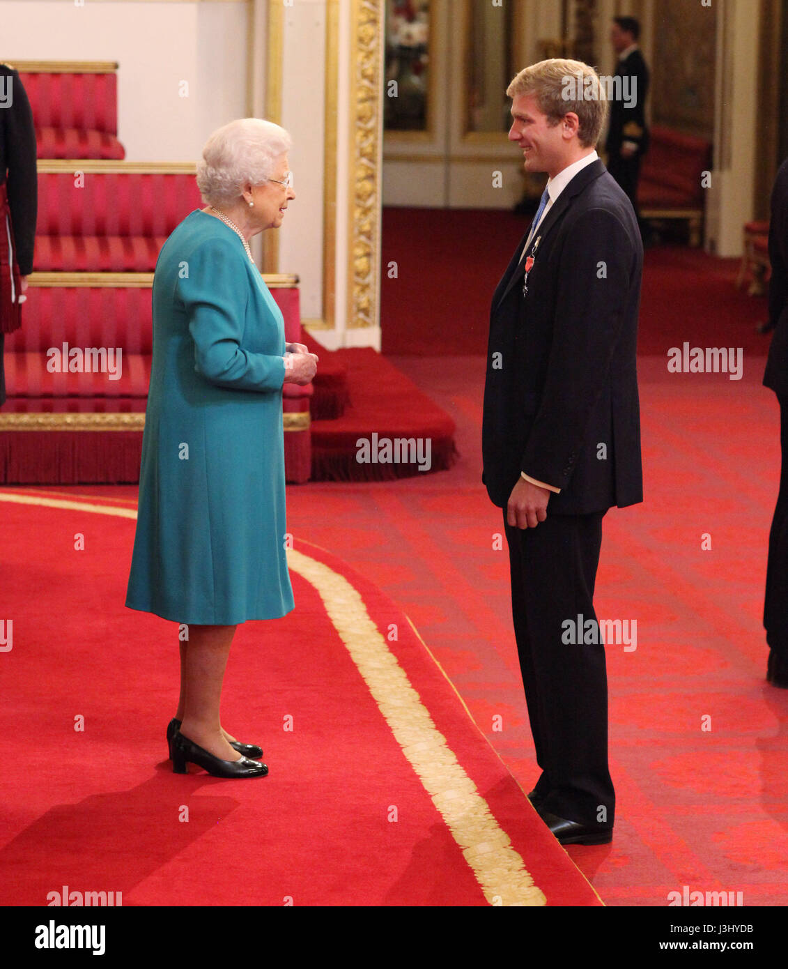 Mr. Constantine Louloudis from London is made an MBE (Member of the