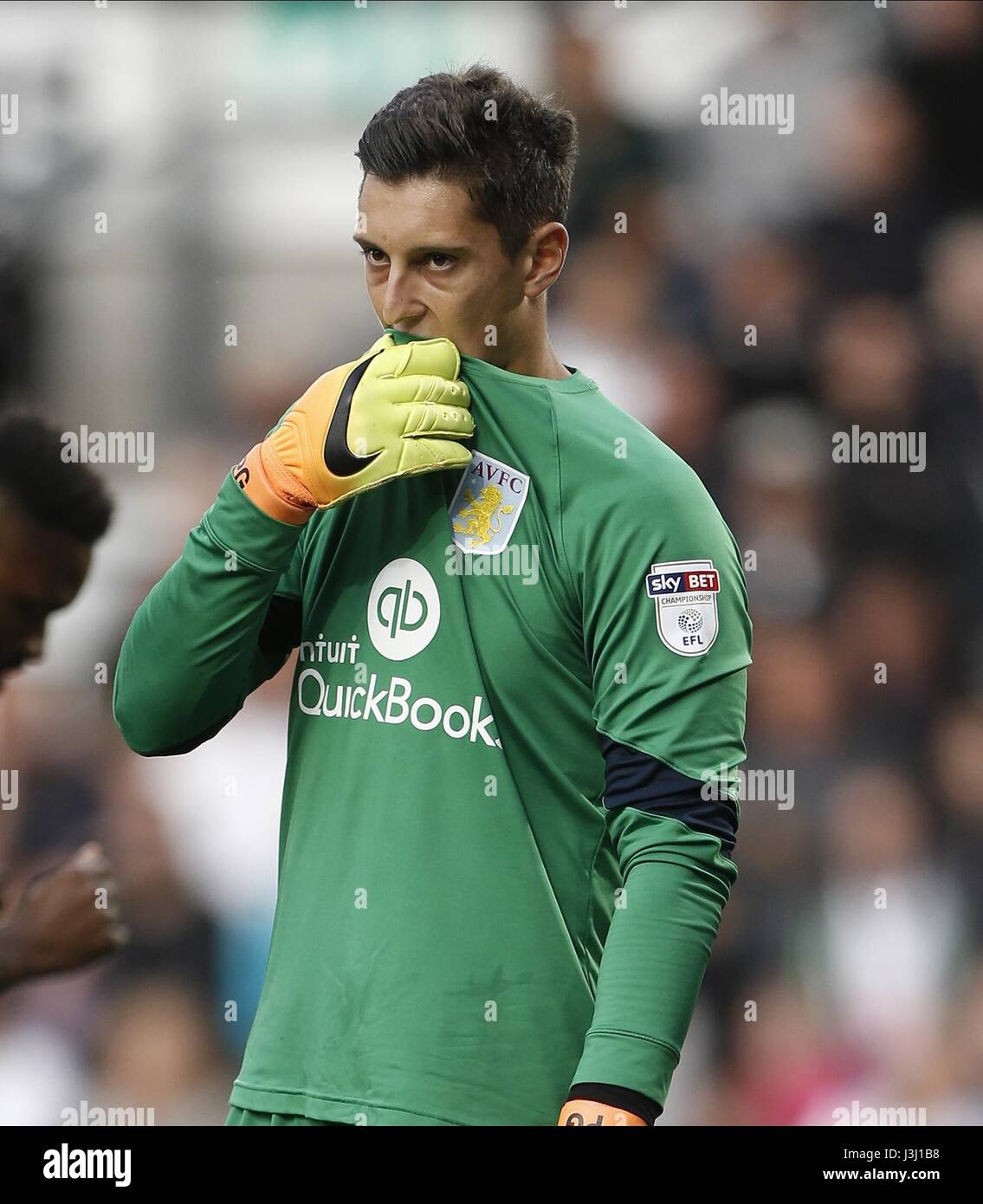 PIERLUIGI GOLLINI ASTON VILLA FC ASTON VILLA FC IPRO STADIUM DERBY ENGLAND 20 August 2016 Stock Photo