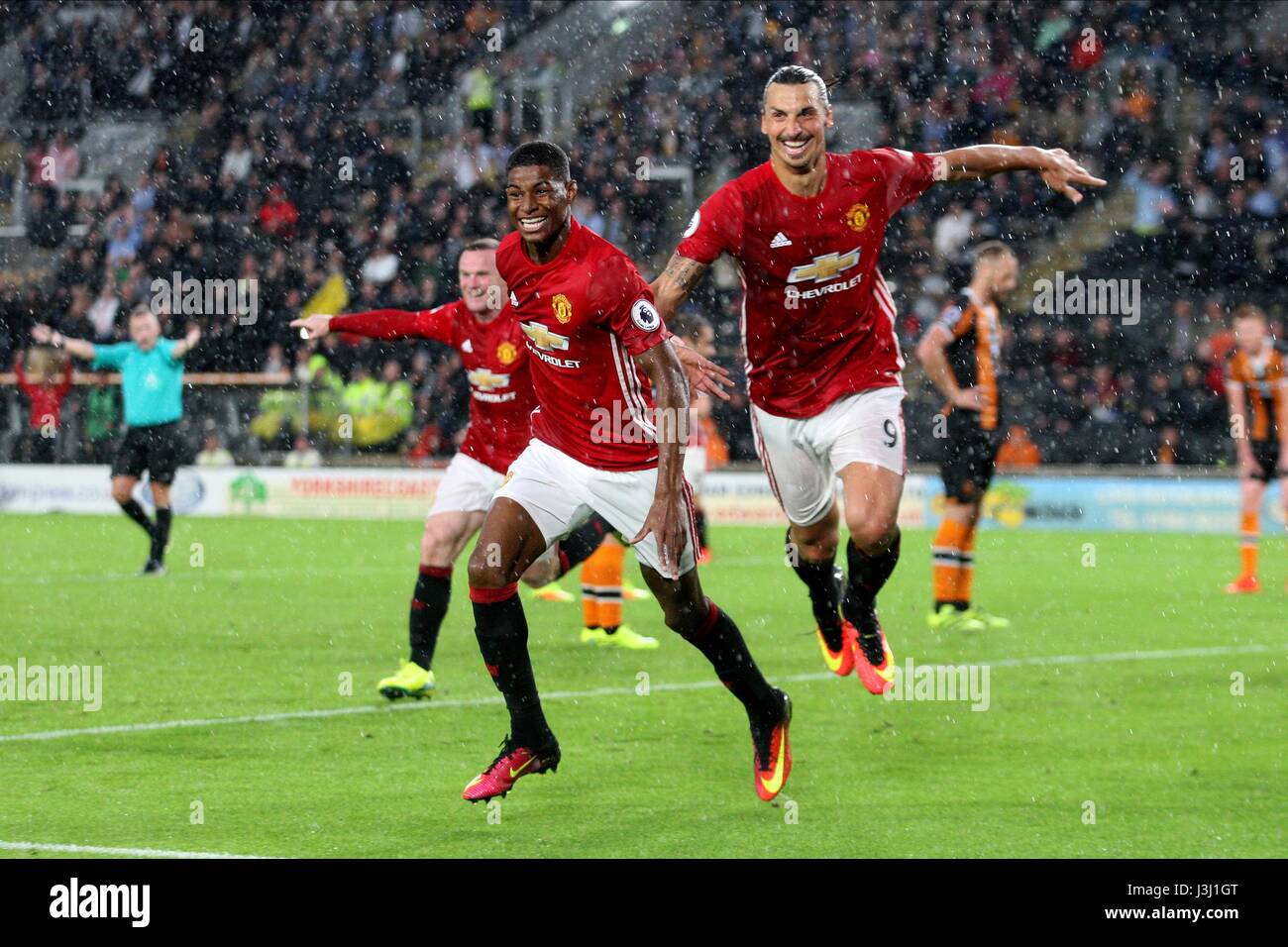 Marcus rashford celebrate hi-res stock photography and images - Alamy