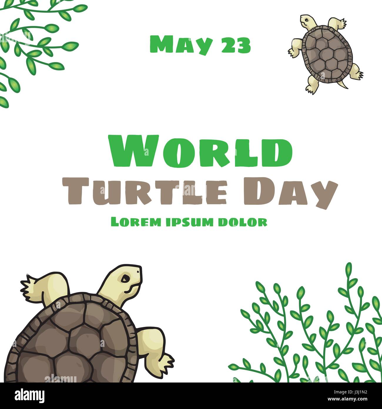 World Turtle Day May 23 Tortoise Land Dwelling Reptile With Green Tree Branches Vector Hand Drawn Illustration Isolated On White Stock Vector Image Art Alamy World Turtle Day May 23 Tortoise Land Dwelling Reptile With Green Tree Branches Vector Hand Drawn Illustration Isolated On White Stock Vector Image Art Alamy