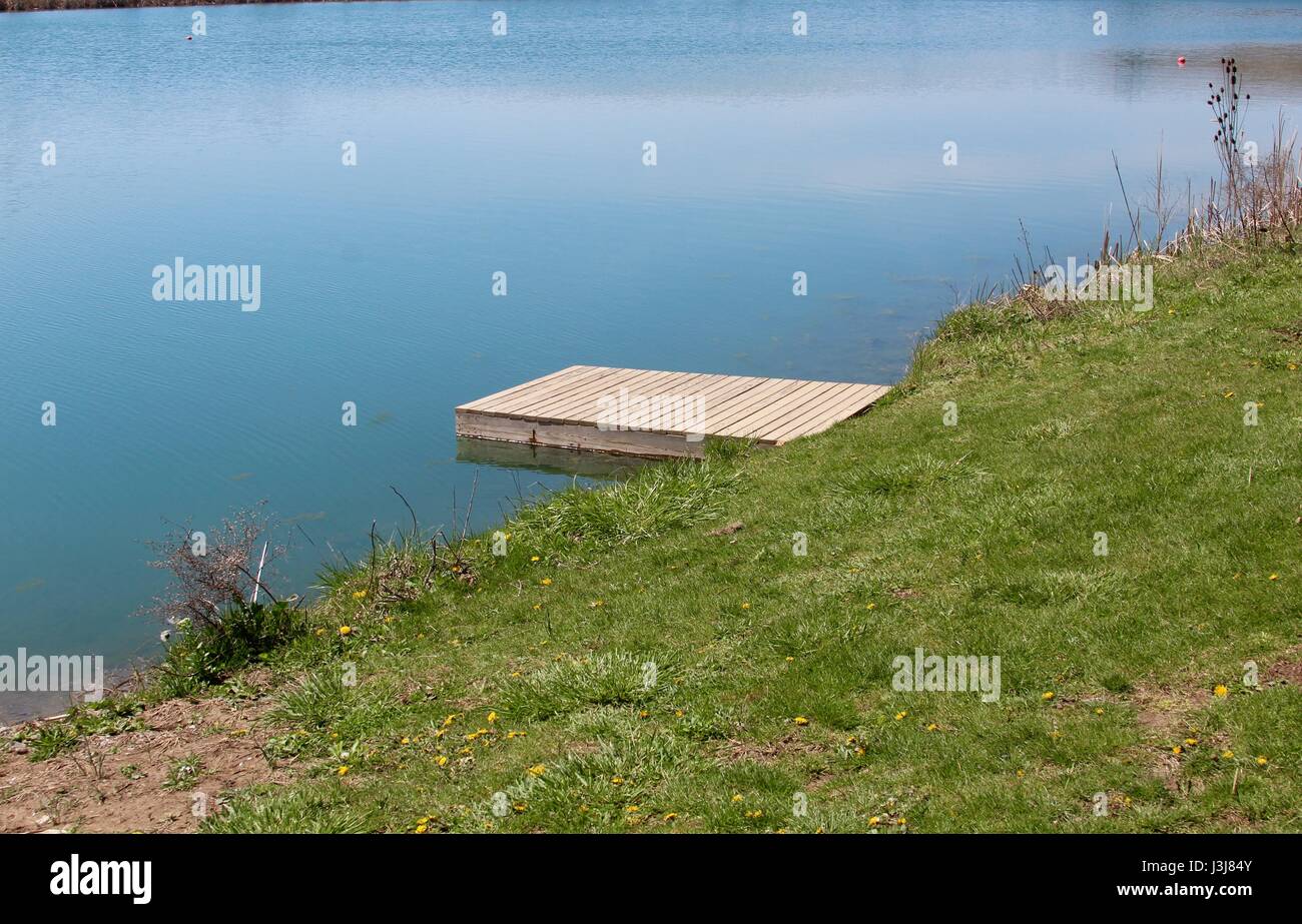 A beautiful springtime day in the park. Stock Photo