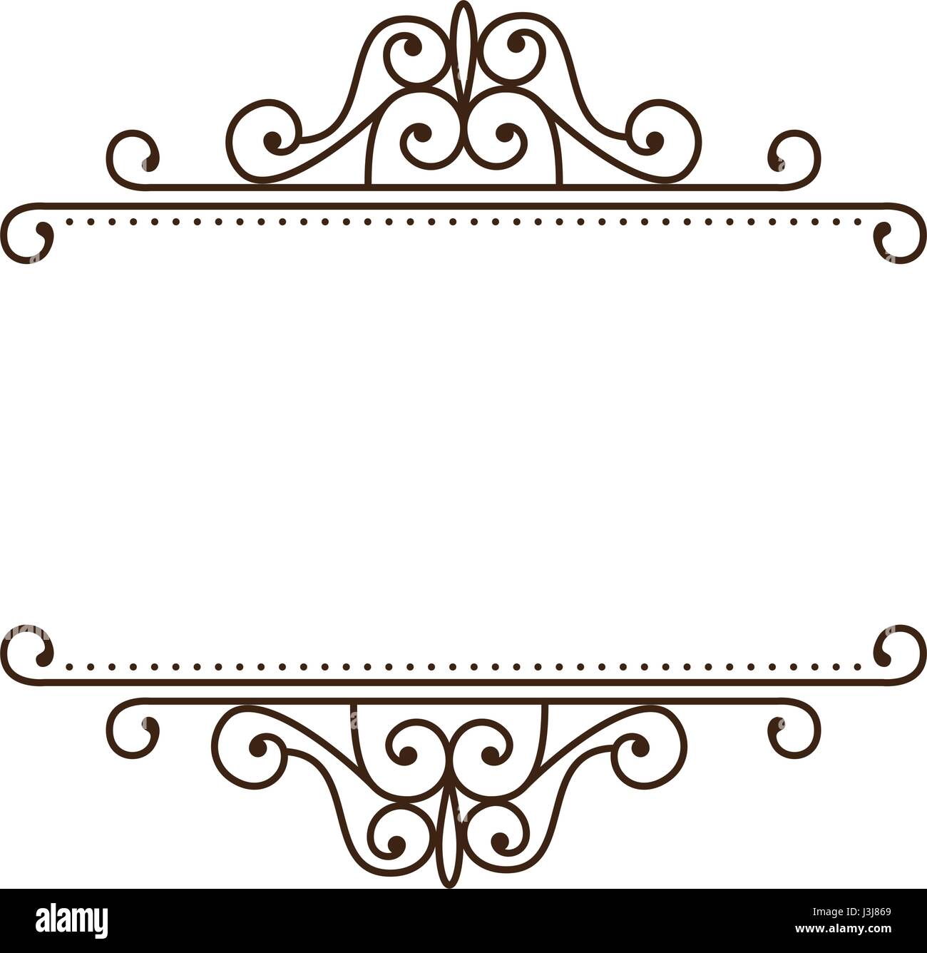 vintage frame icon Stock Vector Image & Art - Alamy