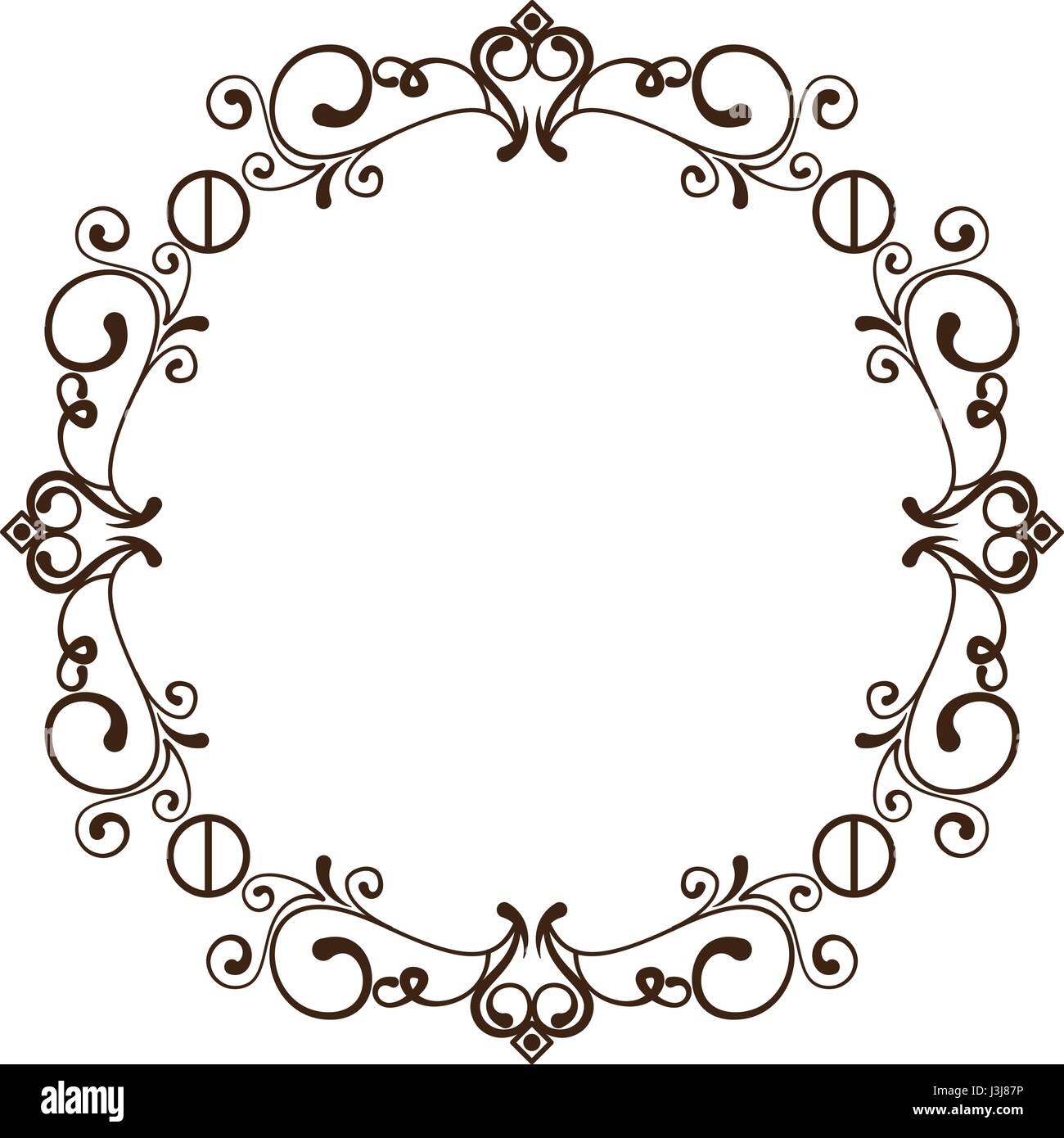 vintage frame icon Stock Vector Image & Art - Alamy