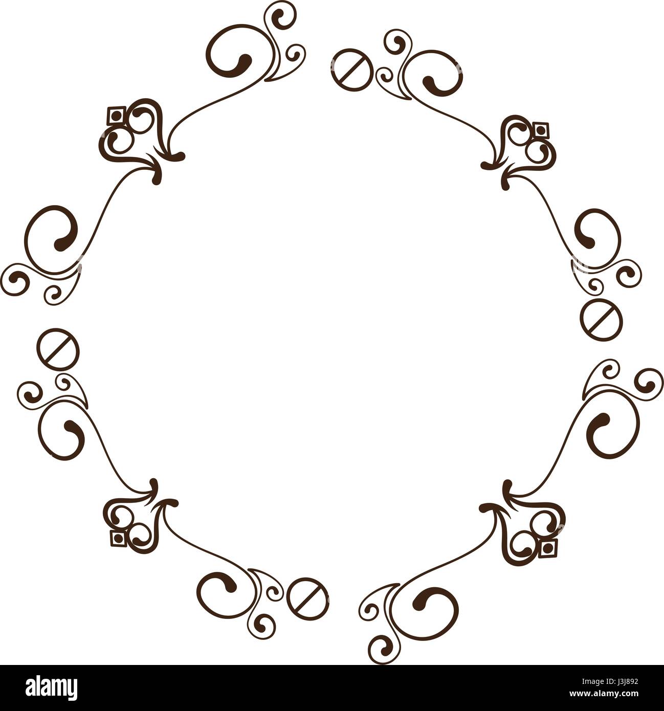 vintage frame icon Stock Vector Image & Art - Alamy