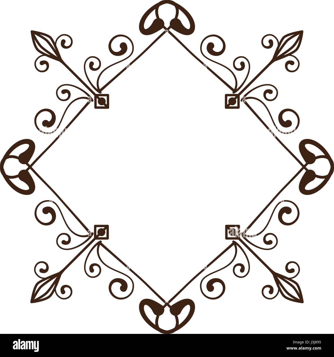 vintage frame icon Stock Vector Image & Art - Alamy