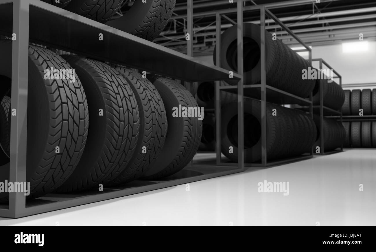 Tires for Sale 3D Rendering Stock Photo Alamy