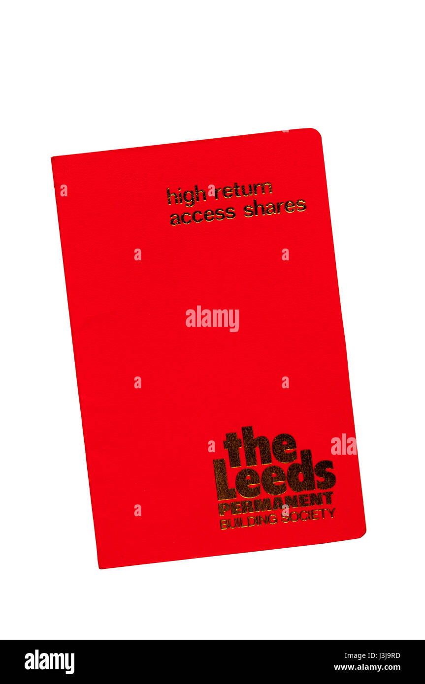 Building Society passbook. The Leeds Permanent Building Society. High