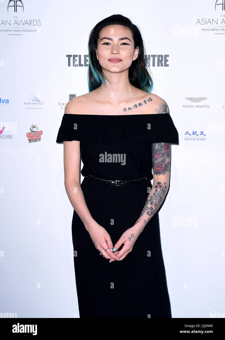 Asami Zdrenka attending the 7th annual Asian Awards at the Hilton Hotel