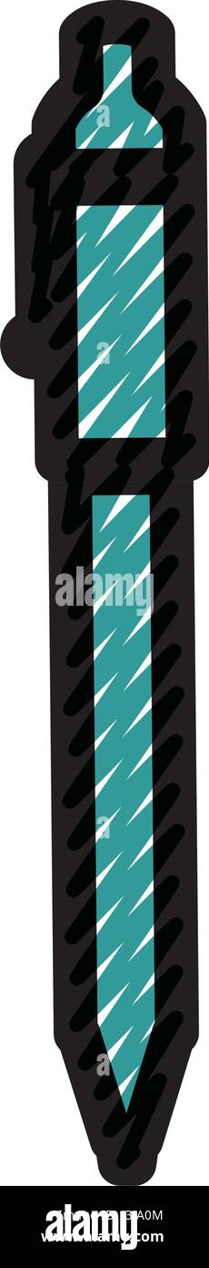 Office pen isolated Stock Vector Image & Art - Alamy