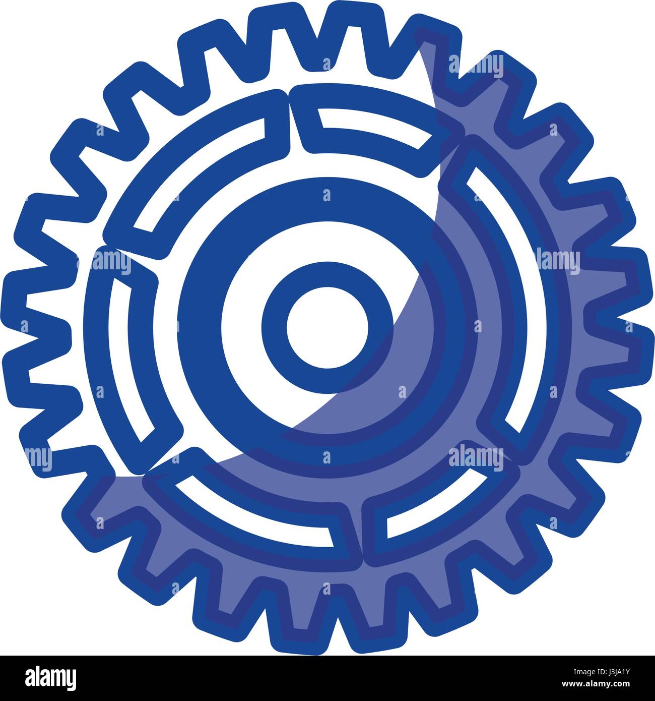 Gear machinery piece Stock Vector Image & Art - Alamy