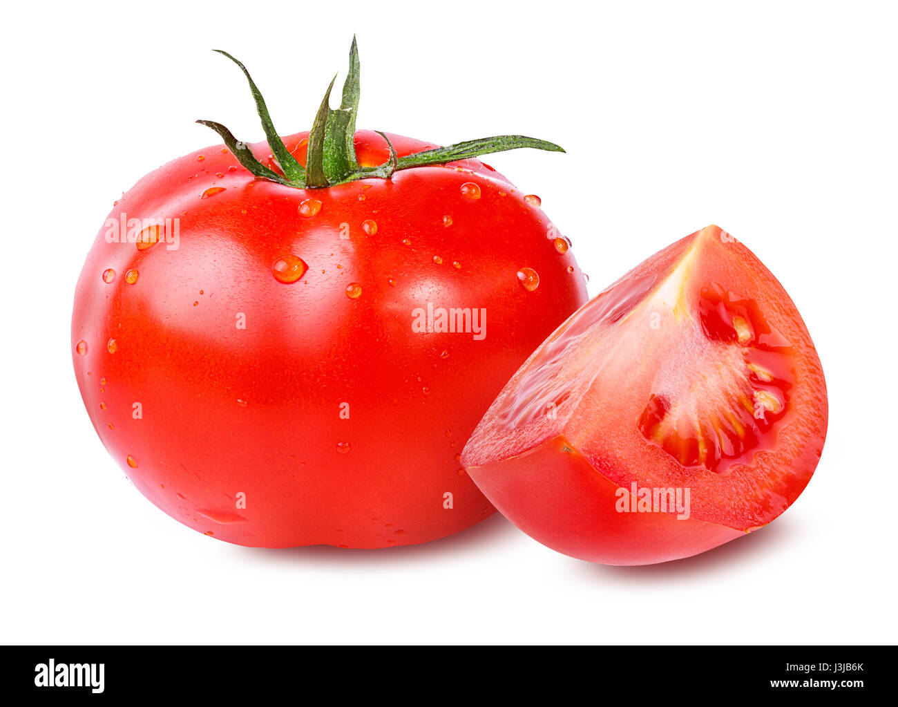 tomato isolated on white background Stock Photo - Alamy