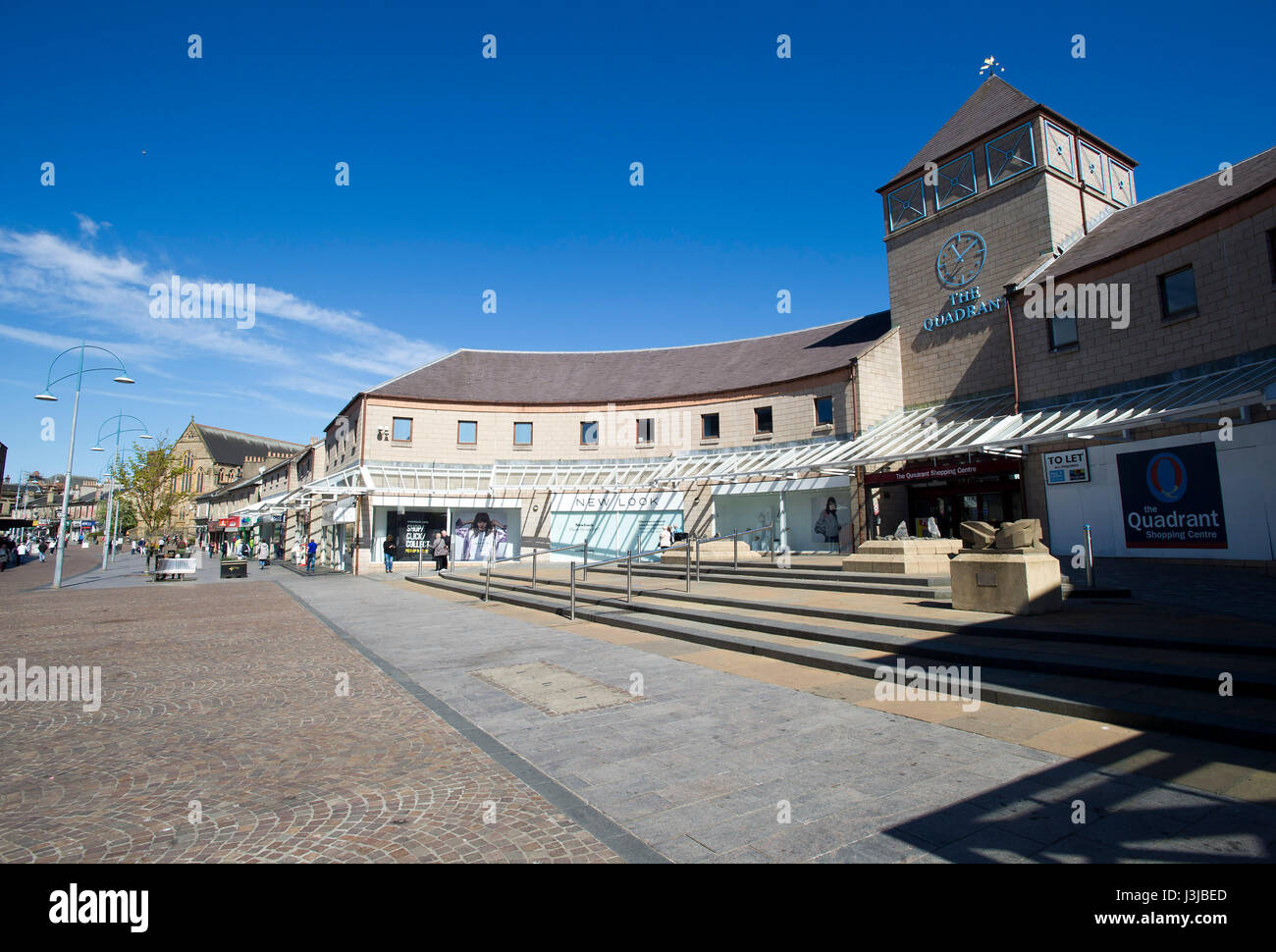 Coatbridge town centre, North Lanarkshire, Scotland, United Kingdom
