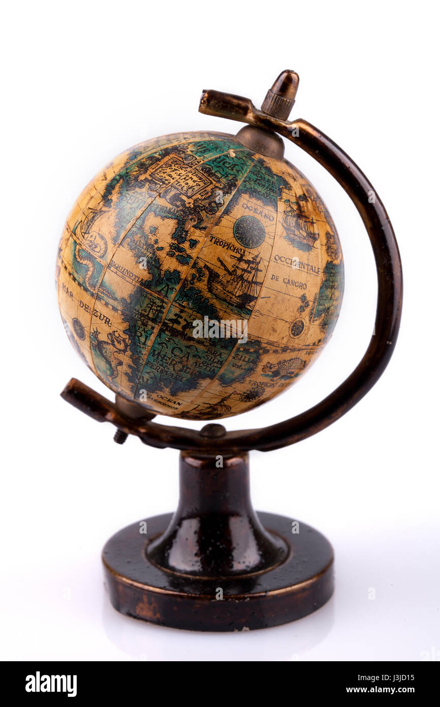World antique globe vintage hi-res stock photography and World antique globe vintage hi-res stock photography and