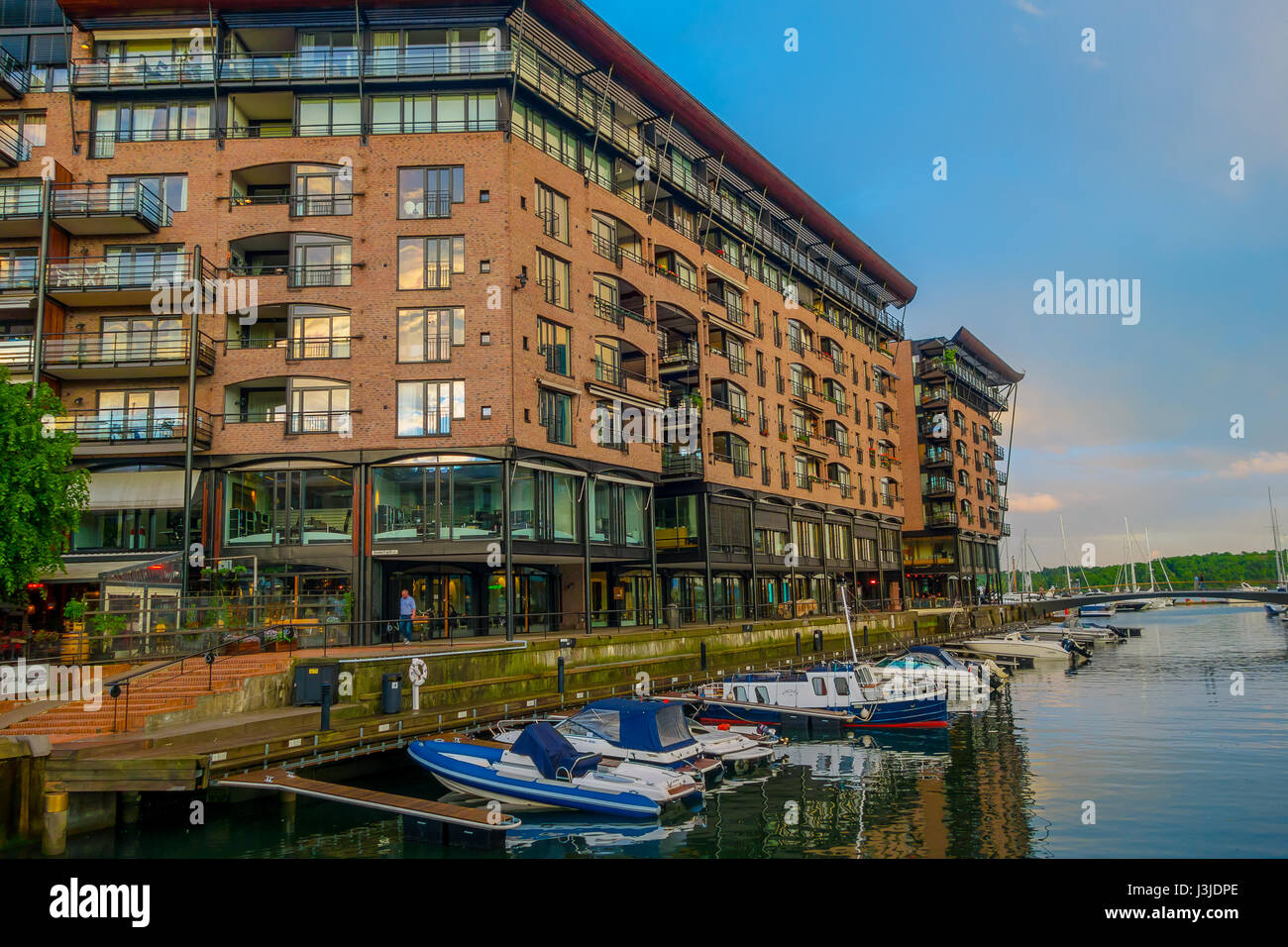 OSLO, NORWAY Charming waterfront apartment building in exclusive