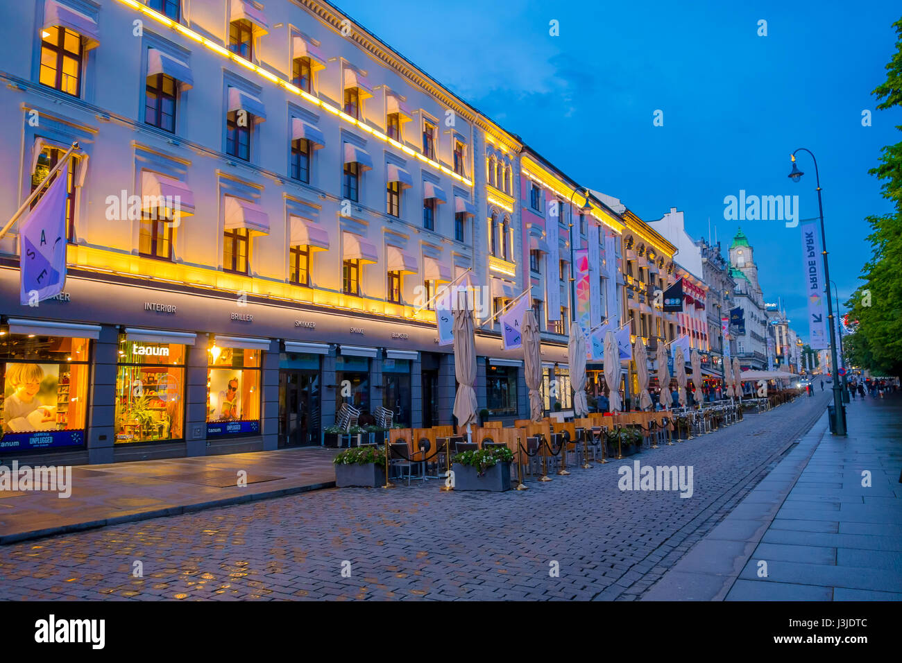 Norway oslo karl johan street hi-res stock photography and images - Page 3  - Alamy