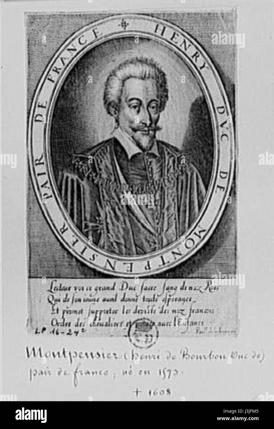 Henryk de Montpensier Stock Photo Alamy