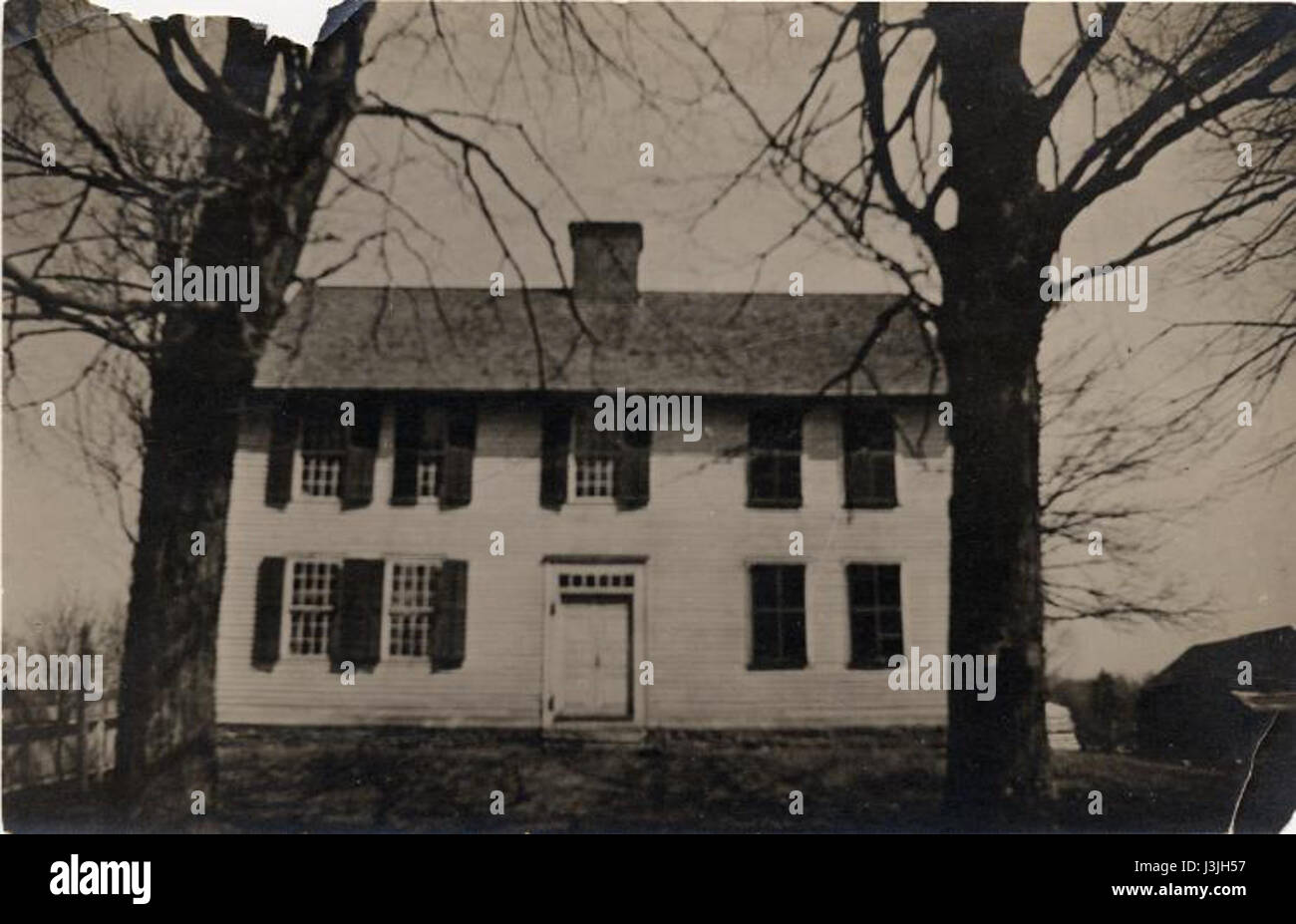 House where Nathan and Enoch Hale were educated Stock Photo Alamy