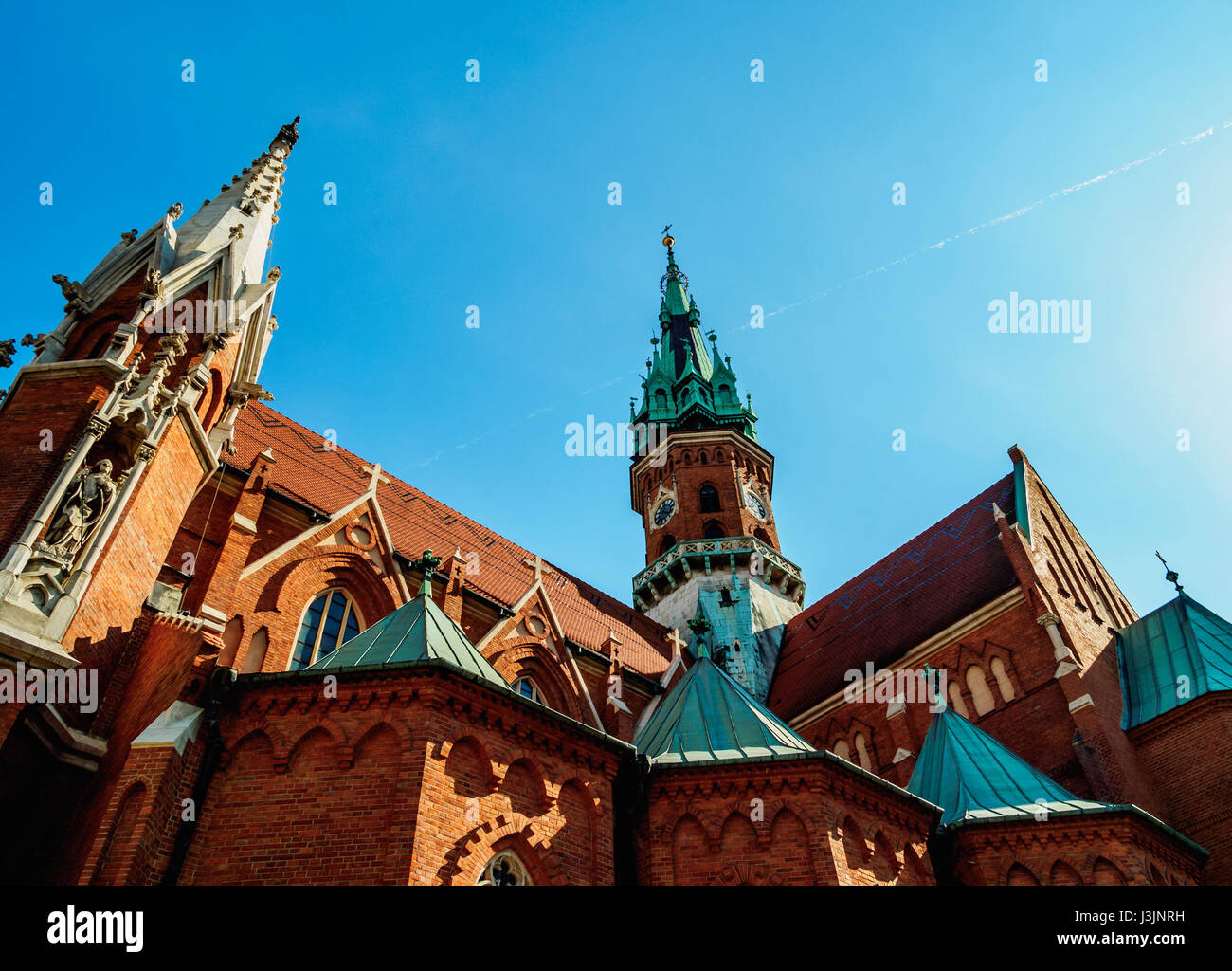 Poland, Lesser Poland Voivodeship, Cracow, St. Joseph Church Stock Photo