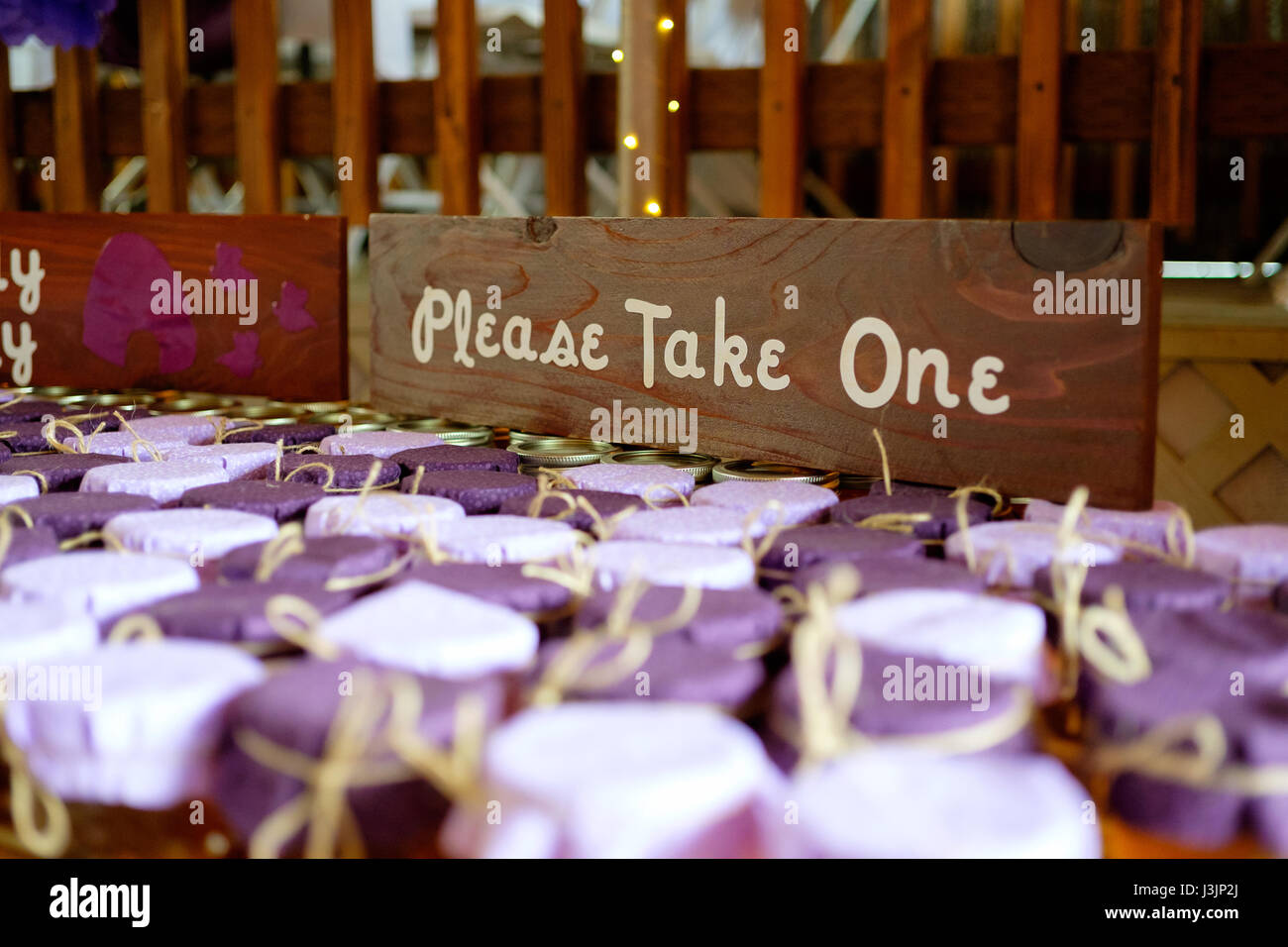 Local Oregon Honey Party Favors Stock Photo 139939370 Alamy