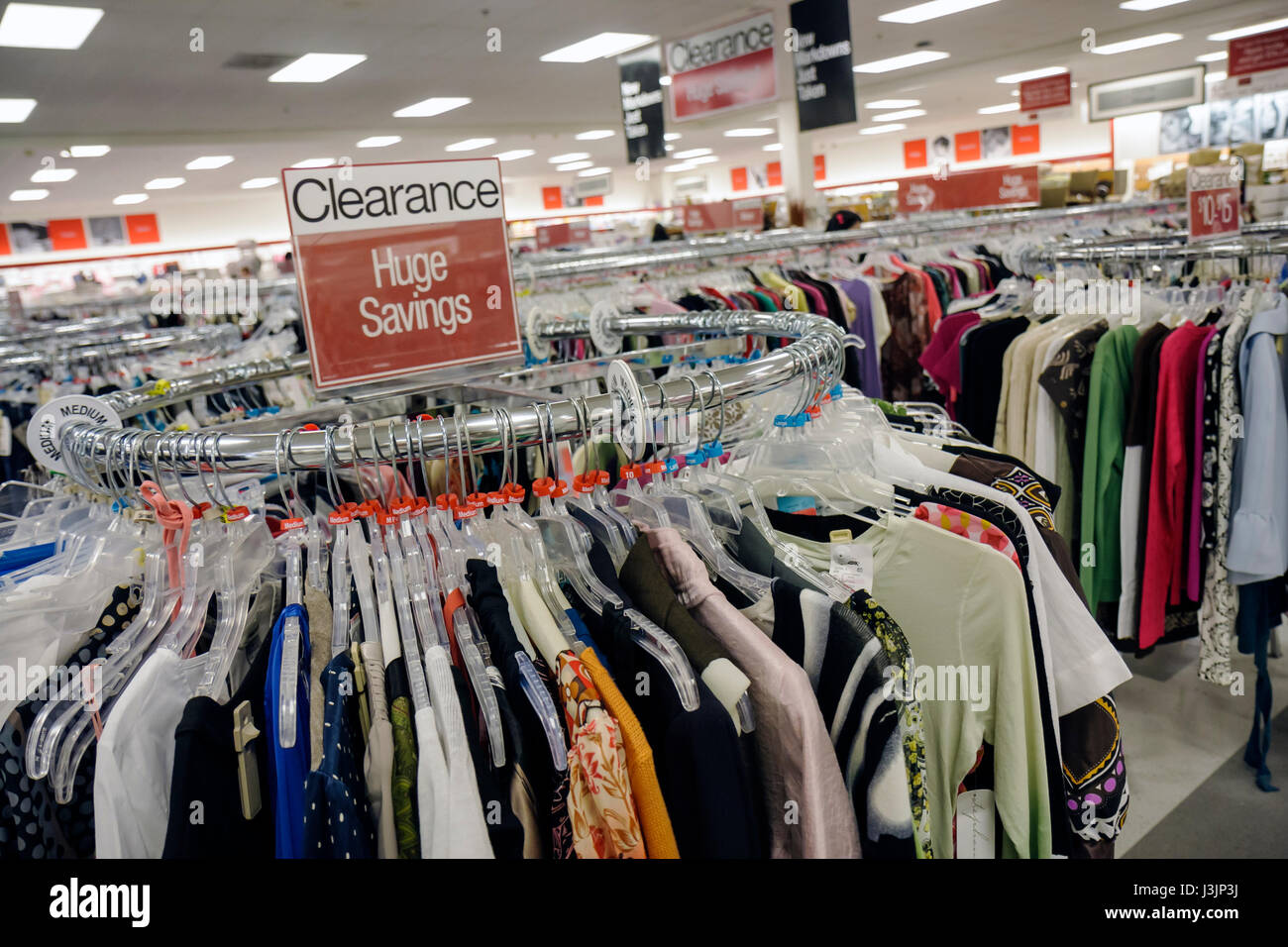 Miami Florida,T.J.Maxx,shopping shopper shoppers shop shops market markets marketplace buying selling,retail store stores business businesses,display Stock Photo