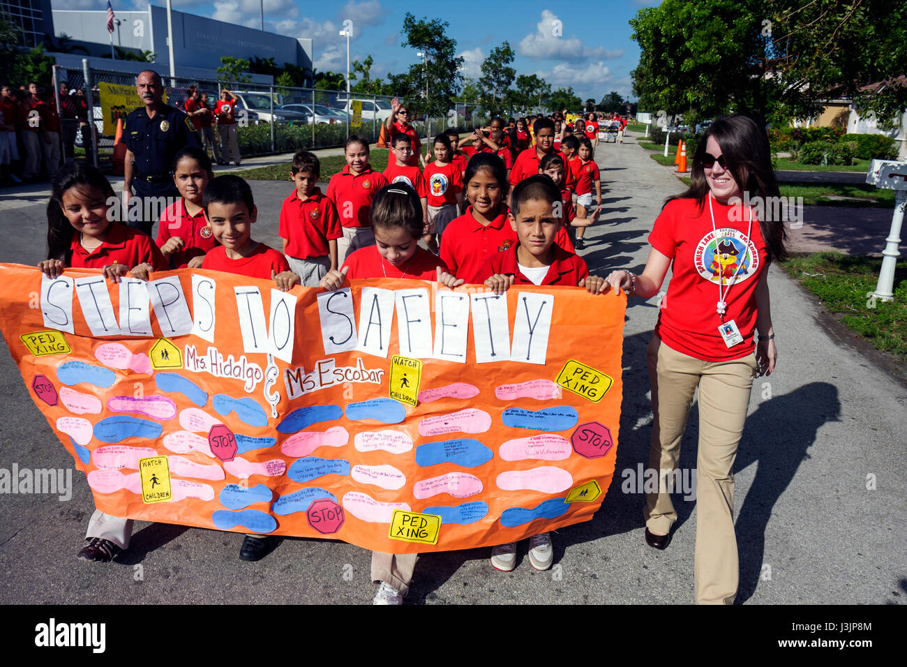 Miami Florida,Spanish Lake Elementary School,International Walk to